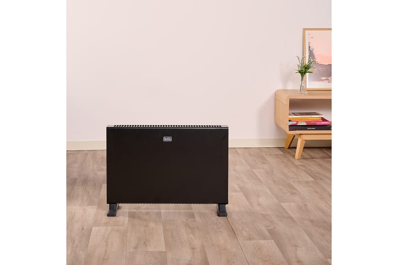 Konvektorelement Black+Decker Digital 2000W Svart - Svart - Utemöbler & utemiljö - Balkong & altan - Altanvärme - Värmefläkt