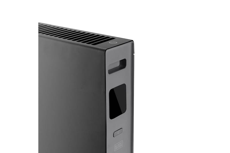 Konvektorelement Black+Decker Digital 2000W Svart - Svart - Utemöbler & utemiljö - Balkong & altan - Altanvärme - Värmefläkt