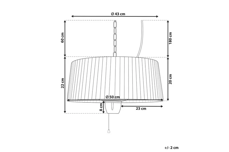 Terrassvärmare Ascea - Svart - Utemöbler & utemiljö - Balkong & altan - Altanvärme - Infravärmare