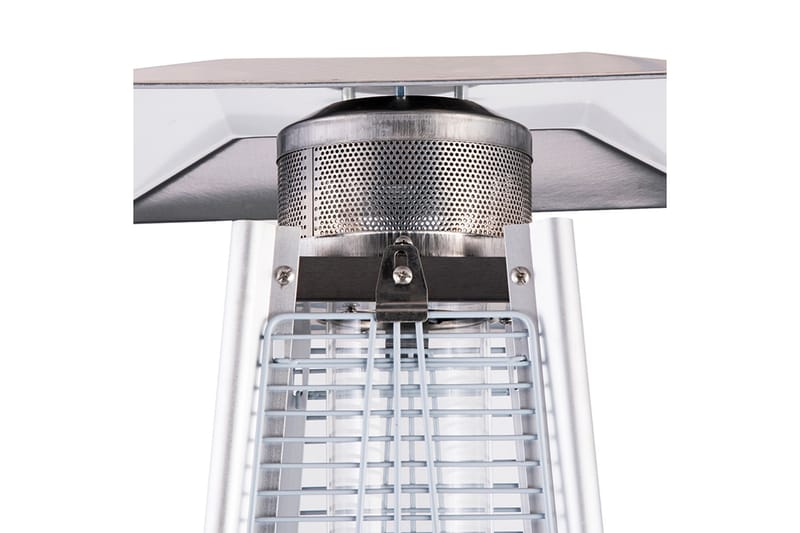 Gasdriven terrassvärmare 13kW Silver - Lyfco - Utemöbler & utemiljö - Balkong & altan - Altanvärme - Terrassvärmare