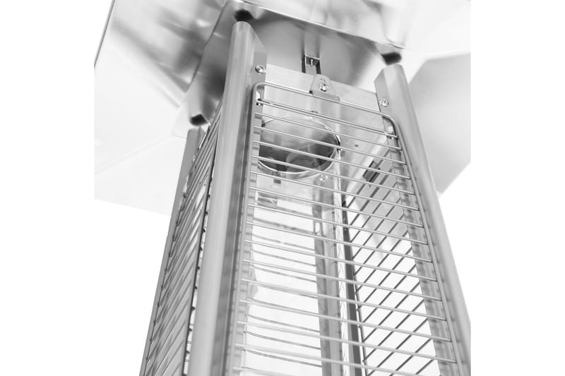 Gasdriven terrassvärmare 13kW Silver - Lyfco - Utemöbler & utemiljö - Balkong & altan - Altanvärme - Terrassvärmare