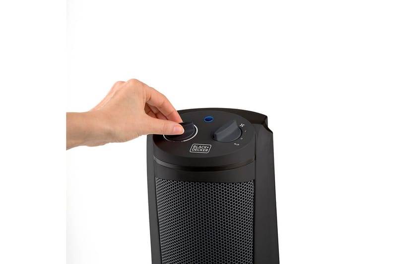 Tornvärmare Black+Decker Svart 2000W - Svart - Utemöbler & utemiljö - Balkong & altan - Altanvärme - Värmefläkt