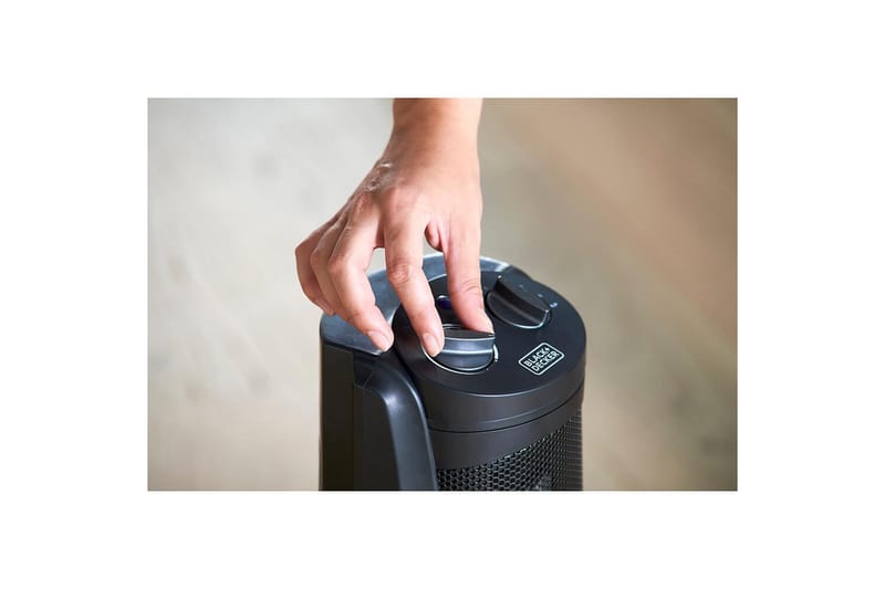 Tornvärmare Black+Decker Svart 2000W - Svart - Utemöbler & utemiljö - Balkong & altan - Altanvärme - Värmefläkt