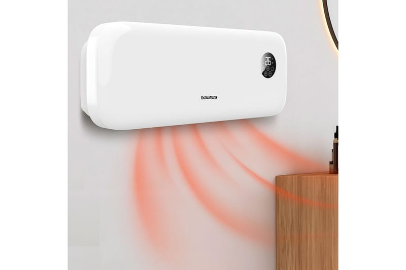 Väggfläktvärmare Taurus RCMB22 - Vit - Utemöbler & utemiljö - Balkong & altan - Altanvärme - Värmefläkt