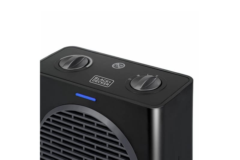 Värmefläkt Black+Decker 1500W Svart - Svart - Utemöbler & utemiljö - Balkong & altan - Altanvärme - Värmefläkt