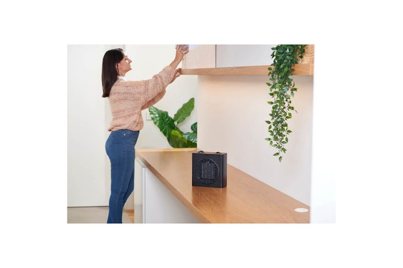 Värmefläkt Black+Decker 1500W Svart - Svart - Utemöbler & utemiljö - Balkong & altan - Altanvärme - Värmefläkt