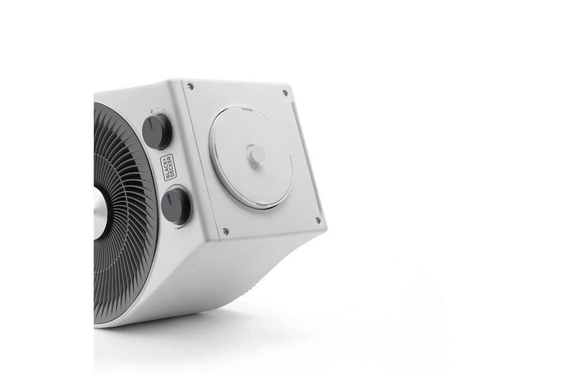 Värmefläkt Black+Decker 2-i-1 Vit 2000W - Vit - Utemöbler & utemiljö - Balkong & altan - Altanvärme - Värmefläkt