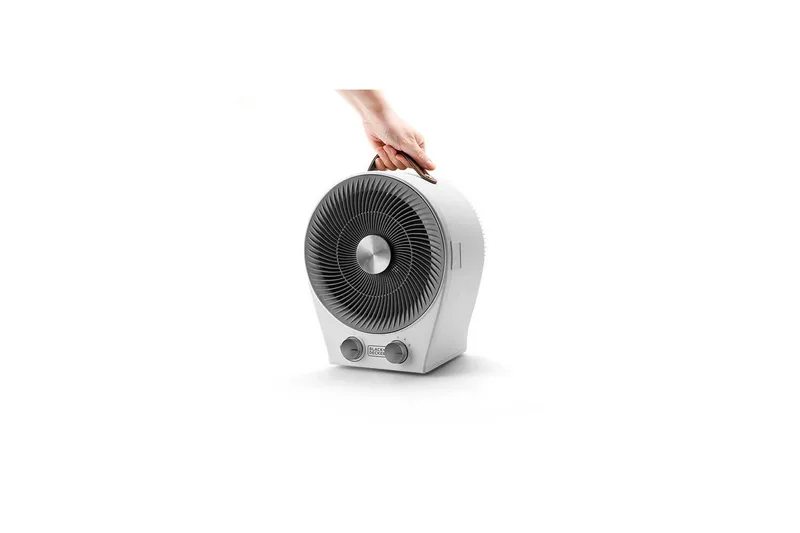 Värmefläkt Black+Decker 2-i-1 Vit 2000W - Vit - Utemöbler & utemiljö - Balkong & altan - Altanvärme - Värmefläkt