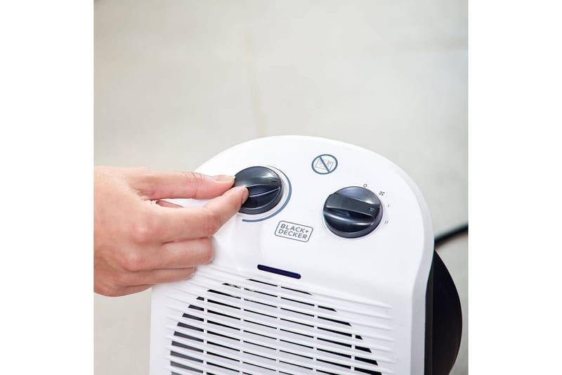 Värmefläkt Black+Decker 2000W Vit - Vit - Utemöbler & utemiljö - Balkong & altan - Altanvärme - Värmefläkt