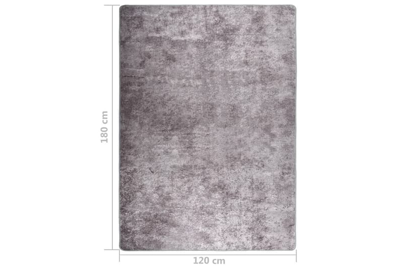 Matta tvättbar 120x180 cm grå halkfri - Grå - Plastmatta - Plastmatta balkong - Köksmatta & plastmatta kök