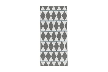 Plastmatta Zigge 150x200 Vändbar PVC Grå
