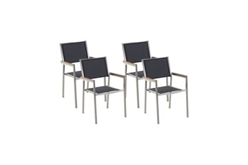 Bacoli Karmstol Utomhus - Svart/Silver - Utemöbler & utemiljö - Balkong & altan - Balkongmöbler - Balkongstol