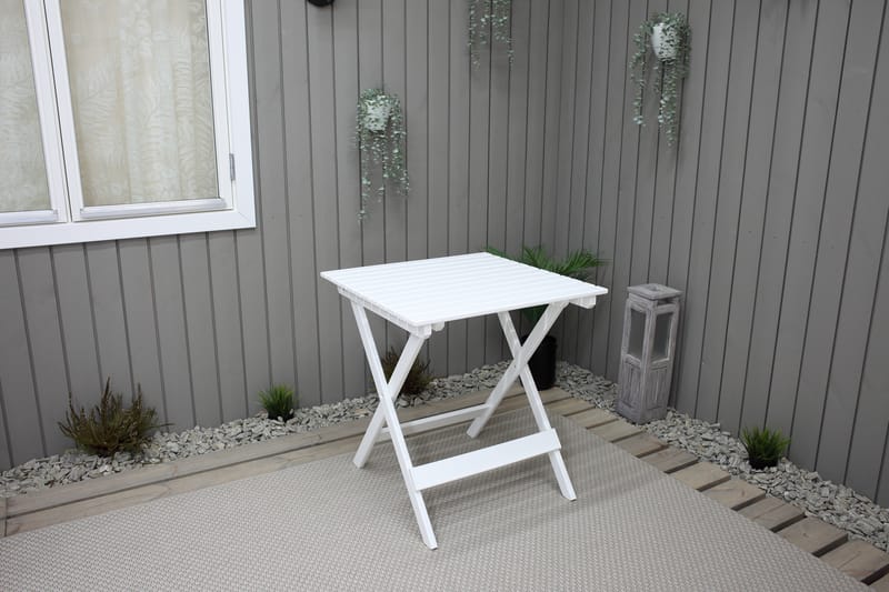 CALAYAN Klappbord 65 Vit - Vit - Utemöbler & utemiljö - Balkong & altan - Balkongmöbler - Balkongbord