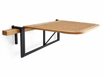 Balkongbord Hillerstorp Räckö - Svart - Utemöbler & utemiljö - Balkong & altan - Balkongmöbler - Balkongbord