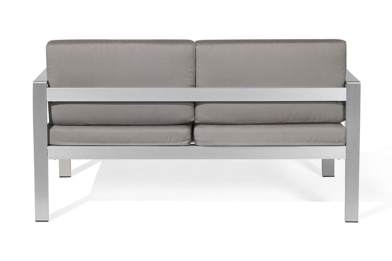Trädgårdssoffa Tirrena 142 cm - Grå - Utemöbler & utemiljö - Balkong & altan - Balkongmöbler - Balkongsoffa