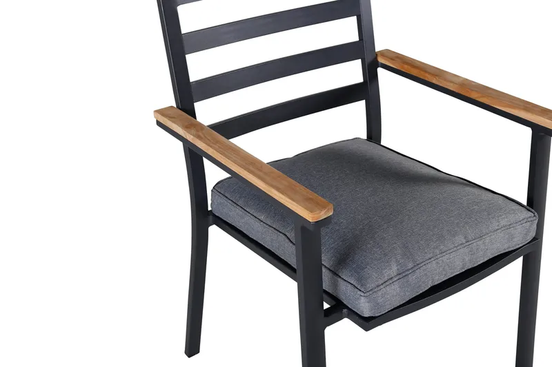 Brasilia Karmstol Utomhus Stapelbar - Svart - Utemöbler & utemiljö - Balkong & altan - Balkongmöbler - Balkongstol