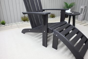 Cranston Fotpall till däckUtestol - Kaffesvart - Utemöbler & utemiljö - Balkong & altan - Balkongmöbler - Balkongstol