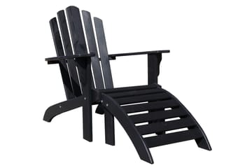 Cranston Fotpall till däckUtestol - Kaffesvart - Utemöbler & utemiljö - Balkong & altan - Balkongmöbler - Balkongstol