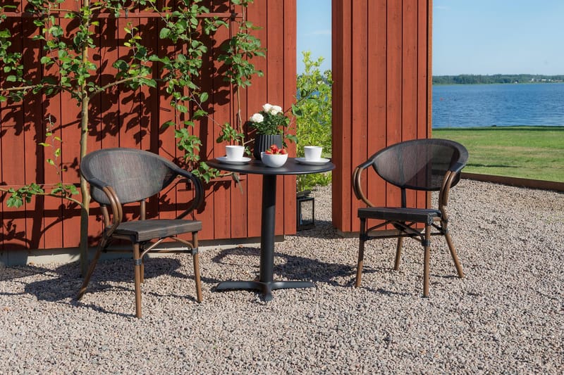 Hillerstorp Äppelhed Caféstol - Svart - Utemöbler & utemiljö - Balkong & altan - Balkongmöbler - Balkongstol
