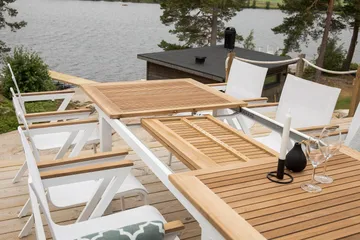 Mexico Karmstol Utomhus Stapelbar - Vit - Utemöbler & utemiljö - Balkong & altan - Balkongmöbler - Balkongstol