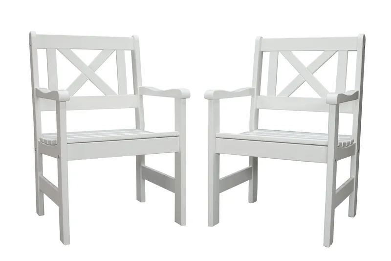 Olivo Karmstol Utomhus - Vit - Utemöbler & utemiljö - Balkong & altan - Balkongmöbler - Balkongstol