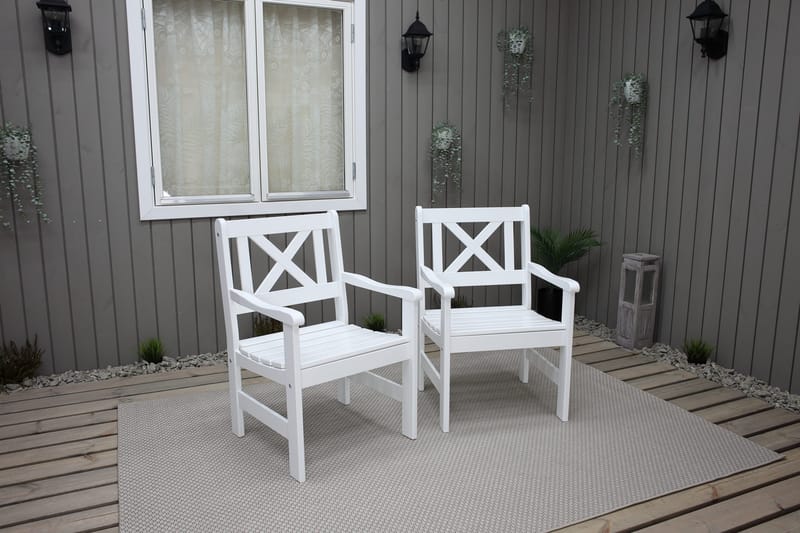 Olivo Karmstol Utomhus - Vit - Utemöbler & utemiljö - Balkong & altan - Balkongmöbler - Balkongstol