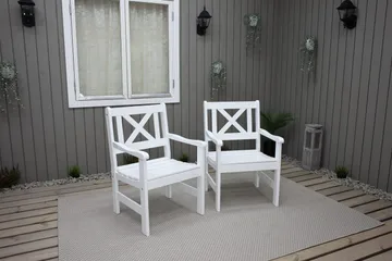 Olivo Karmstol Utomhus - Vit - Utemöbler & utemiljö - Balkong & altan - Balkongmöbler - Balkongstol