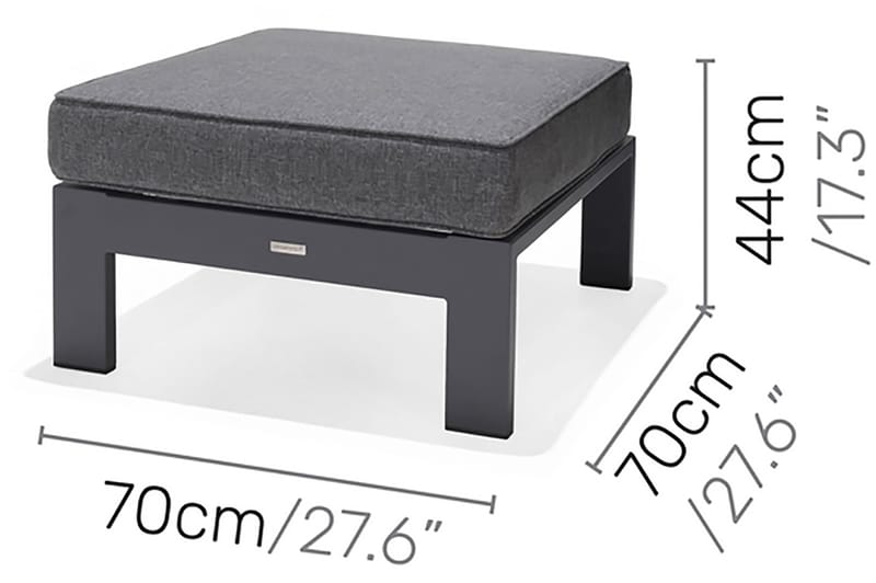 Palau Pall - Grå - Utemöbler & utemiljö - Balkong & altan - Balkongmöbler - Balkongstol