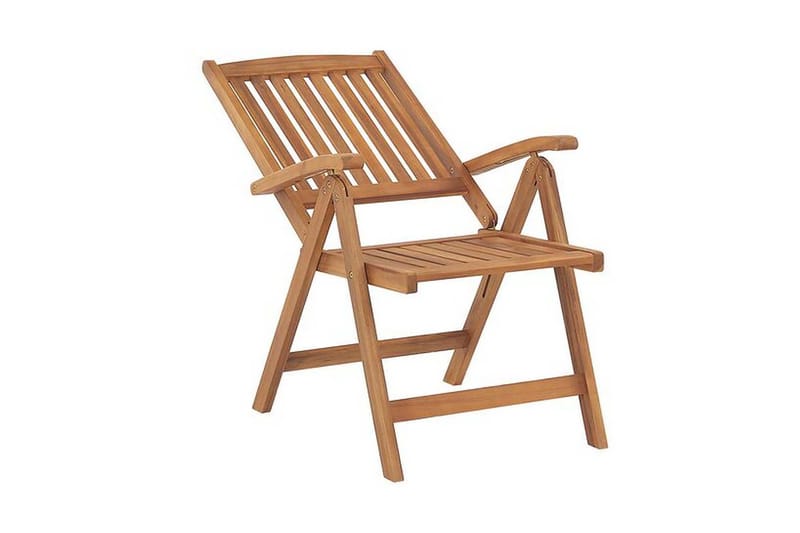 Trädgårdsstol 2 st akaciaträ ljusbrun JAVA - Trä/natur - Utemöbler & utemiljö - Balkong & altan - Balkongmöbler - Balkongstol