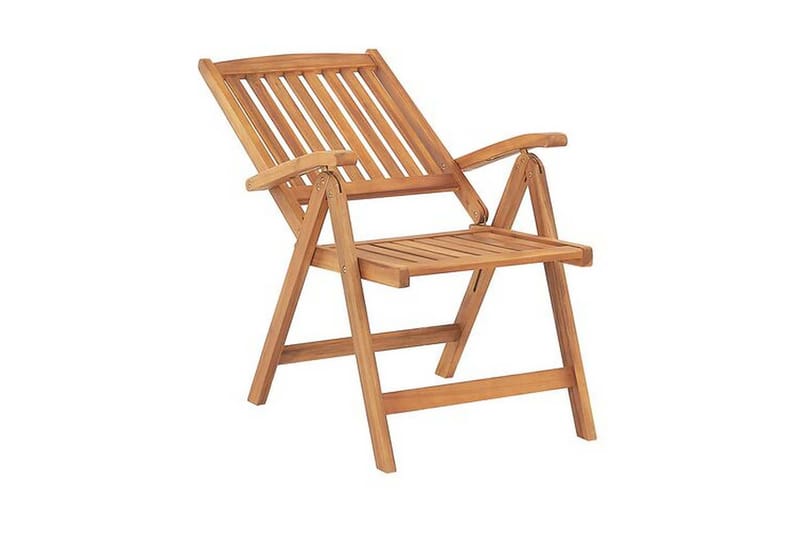 Trädgårdsstol 6 st akaciaträ med dyna JAVA - Trä/natur - Utemöbler & utemiljö - Balkong & altan - Balkongmöbler - Balkongstol