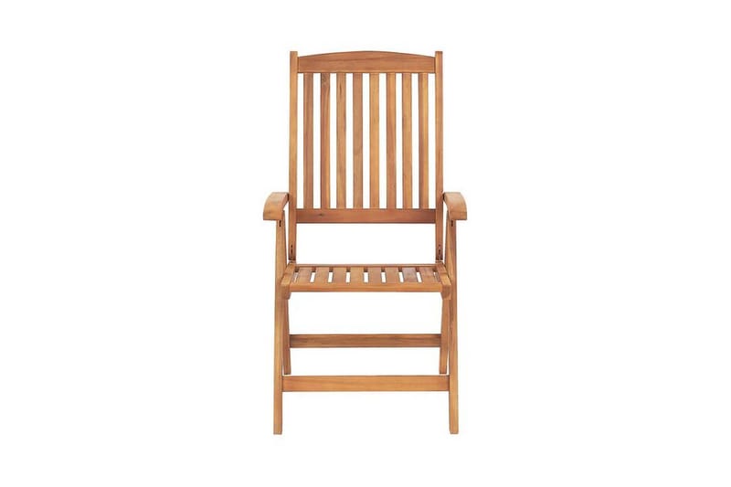Trädgårdsstol 6 st akaciaträ med dyna JAVA - Trä/natur - Utemöbler & utemiljö - Balkong & altan - Balkongmöbler - Balkongstol