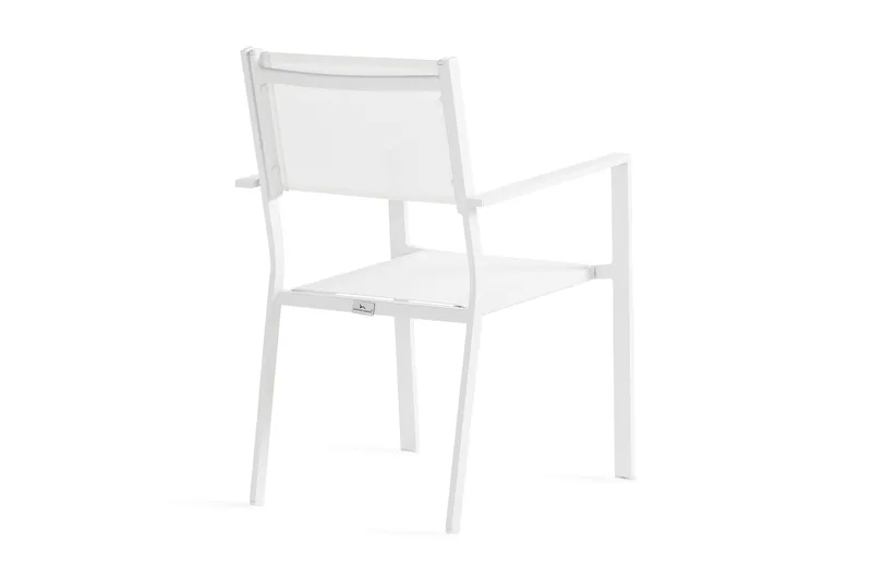 Tunis Stapelstol Utomhus - Vit/Vit - Utemöbler & utemiljö - Balkong & altan - Balkongmöbler - Balkongstol