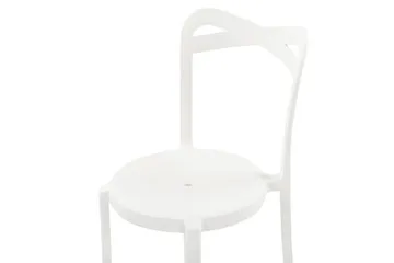 Utestol 4 st vit CAMOGLI - Vit - Utemöbler & utemiljö - Balkong & altan - Balkongmöbler - Balkongstol