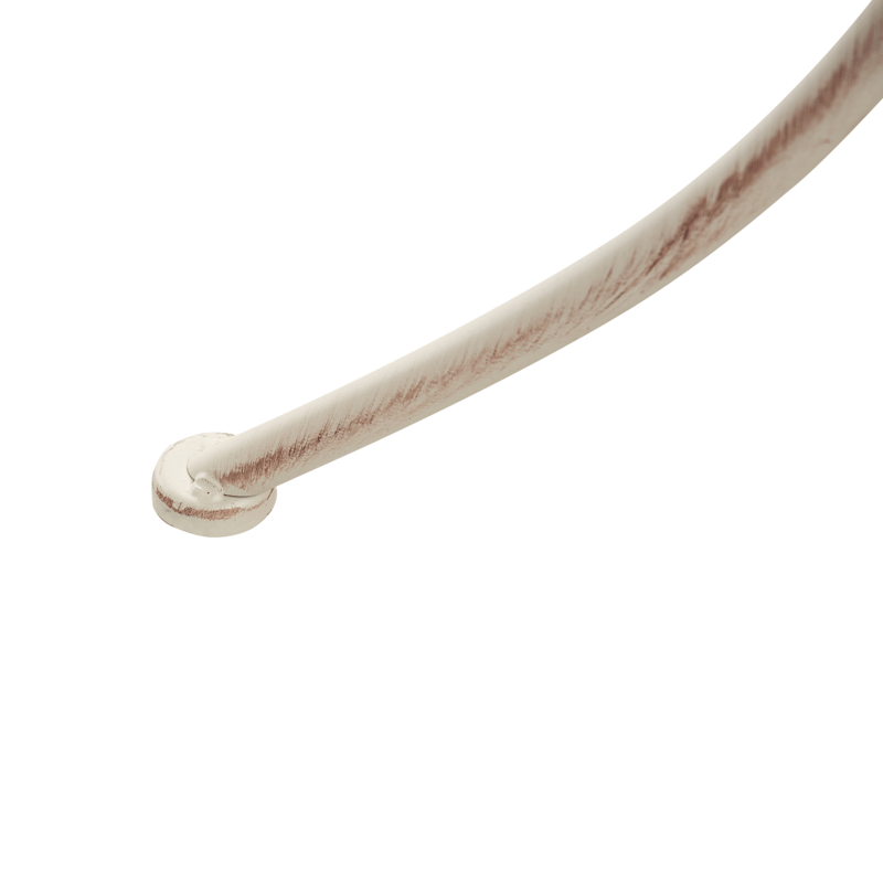 Bistrobord utomhus Juina 80 cm Järn - Beige - Utemöbler & utemiljö - Balkong & altan - Balkongmöbler - Balkongbord