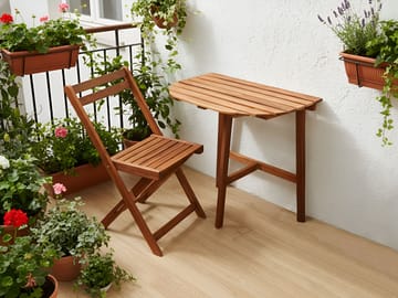 Bistrobord utomhus Osigo 4470 cm Akaciaträ - Brun - Utemöbler & utemiljö - Balkong & altan - Balkongmöbler - Balkongbord