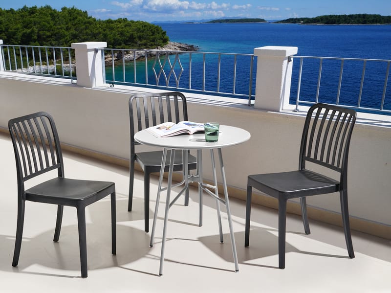 Bistrobord utomhus Taltal 64 cm - Grå - Utemöbler & utemiljö - Balkong & altan - Balkongmöbler - Balkongbord