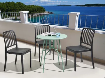 Bistrobord utomhus Taltal 64 cm - Grön - Utemöbler & utemiljö - Balkong & altan - Balkongmöbler - Balkongbord