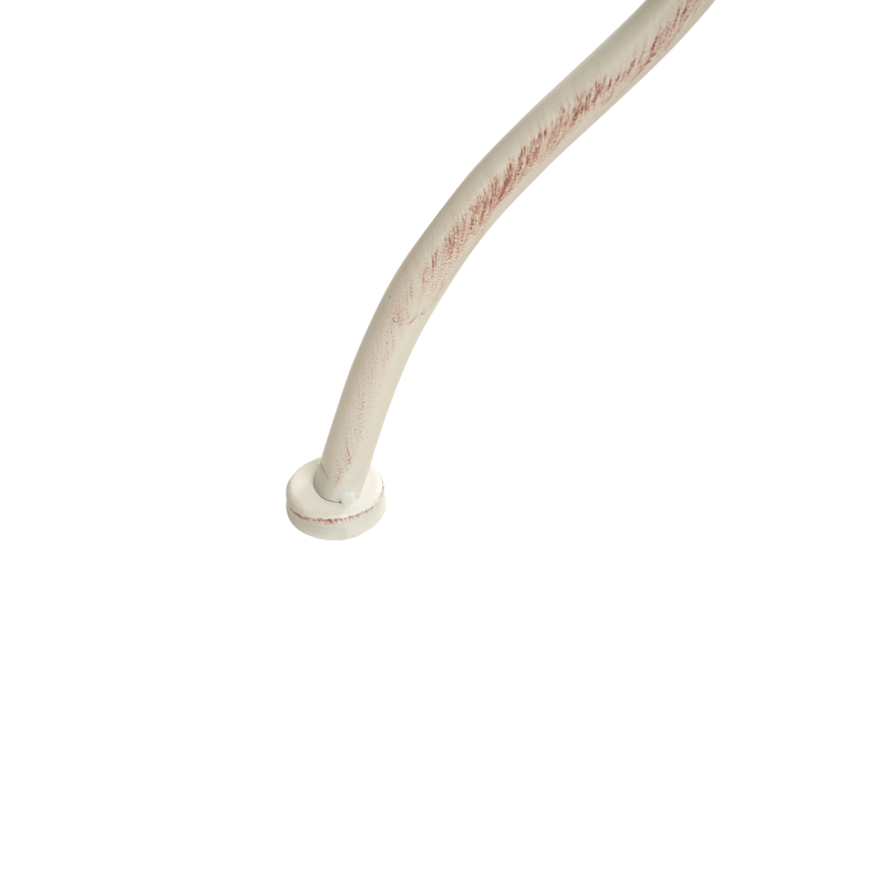 Bistrobord utomhus Yaviza 80 cm Järn - Beige - Utemöbler & utemiljö - Balkong & altan - Balkongmöbler - Balkongbord