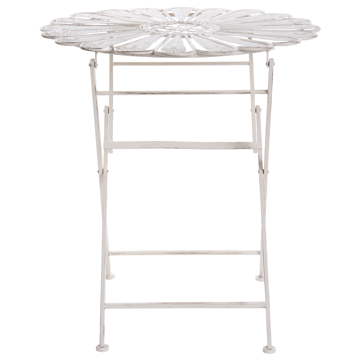 Bistrobord utomhus Pavia 71 cm Järn - Vit - Utemöbler & utemiljö - Balkong & altan - Balkongmöbler - Balkongbord