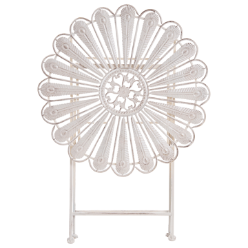 Bistrobord utomhus Pavia 71 cm Järn - Vit - Utemöbler & utemiljö - Balkong & altan - Balkongmöbler - Balkongbord