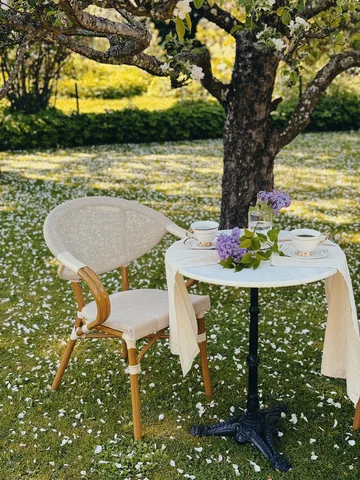 Bord Hillerstorp Glimminge Ø60 cm - Svart - Utemöbler & utemiljö - Balkong & altan - Balkongmöbler - Balkongbord