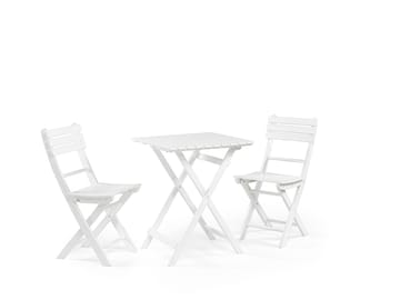 Cafébord Hillerstorp Åre Vit 58 x 58 cm - Vit - Utemöbler & utemiljö - Balkong & altan - Balkongmöbler - Balkongbord