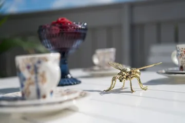 Cafébord Hillerstorp Åre Vit 95 x 72 cm - Vit - Utemöbler & utemiljö - Balkong & altan - Balkongmöbler - Balkongbord