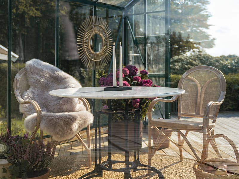 Caféstol Hillerstorp Silja - Grå - Utemöbler & utemiljö - Balkong & altan - Balkongmöbler - Balkongstol