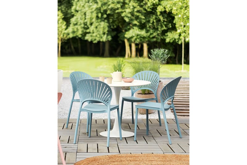 Casarano Matstol Utomhus - Blå - Utemöbler & utemiljö - Balkong & altan - Balkongmöbler - Balkongstol