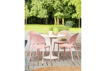 Casarano Matstol Utomhus - Rosa - Utemöbler & utemiljö - Balkong & altan - Balkongmöbler - Balkongstol