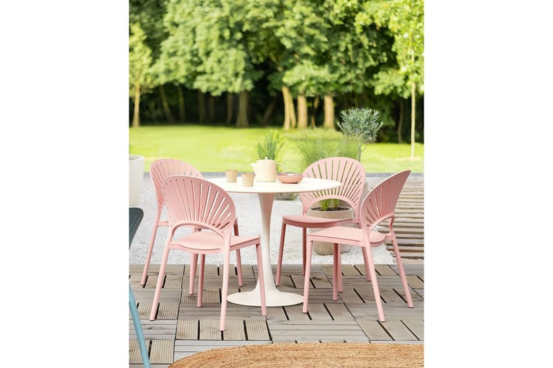 Casarano Matstol Utomhus - Rosa - Utemöbler & utemiljö - Balkong & altan - Balkongmöbler - Balkongstol