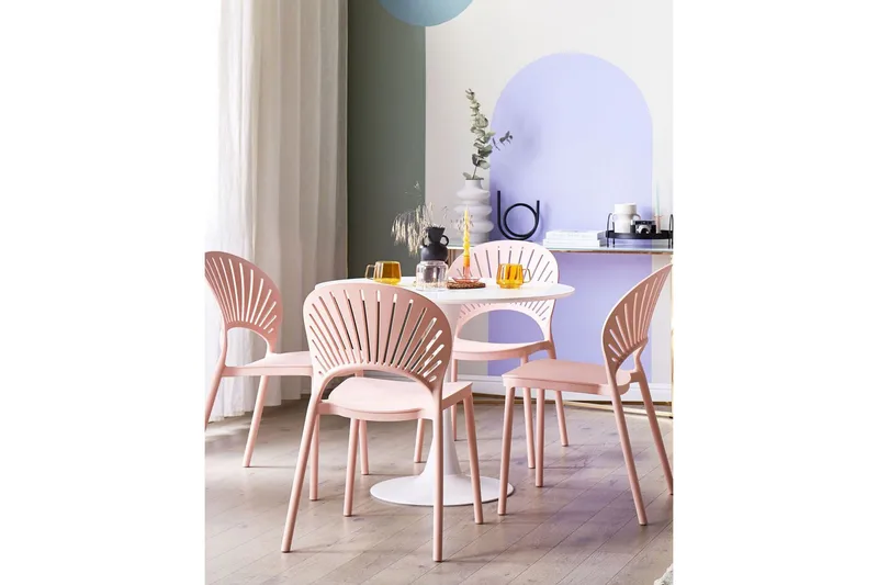 Casarano Matstol Utomhus - Rosa - Utemöbler & utemiljö - Balkong & altan - Balkongmöbler - Balkongstol