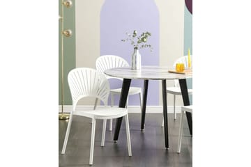 Casarano Matstol Utomhus - Vit - Utemöbler & utemiljö - Balkong & altan - Balkongmöbler - Balkongstol