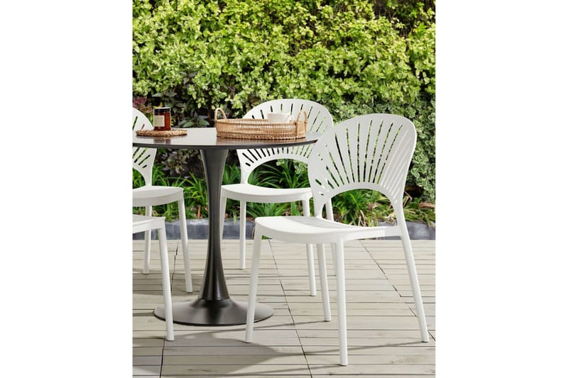 Casarano Matstol Utomhus - Vit - Utemöbler & utemiljö - Balkong & altan - Balkongmöbler - Balkongstol